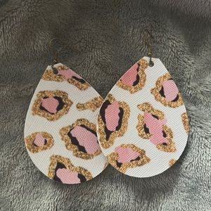 Cheetah Print Earrings